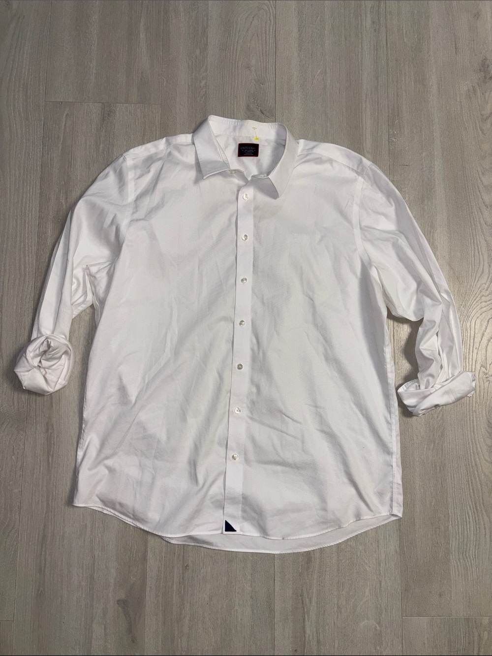 🔥BUNDLESALE Men’s XXL UNTUCKit White Long-Sleeve Dress Casual Shirt